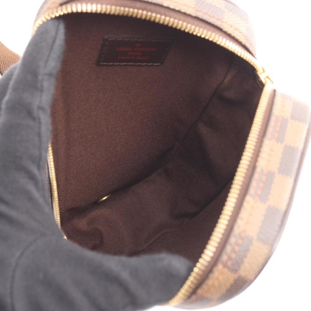 LOUIS VUITTON Authentic Brown Damier Leather Pochette Fanny Pack - Picture 3 of 9